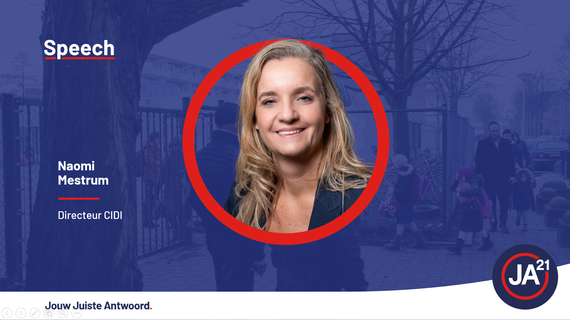 Naomi Mestrum (CIDI) over de veiligheid van de Amsterdamse Joden sinds 7 oktober 2023