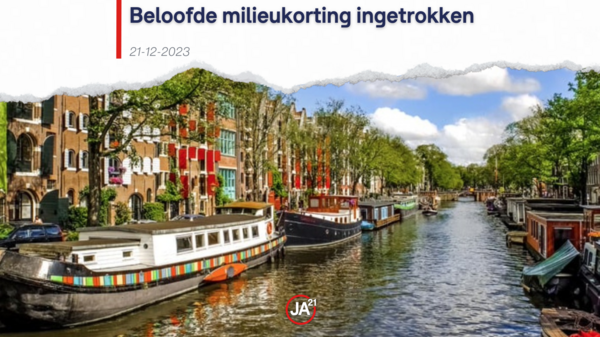 Beloofde milieukorting ingetrokken